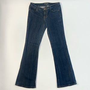 7 For All Mankind Seven Vintage Navy Blue Flare Jeans